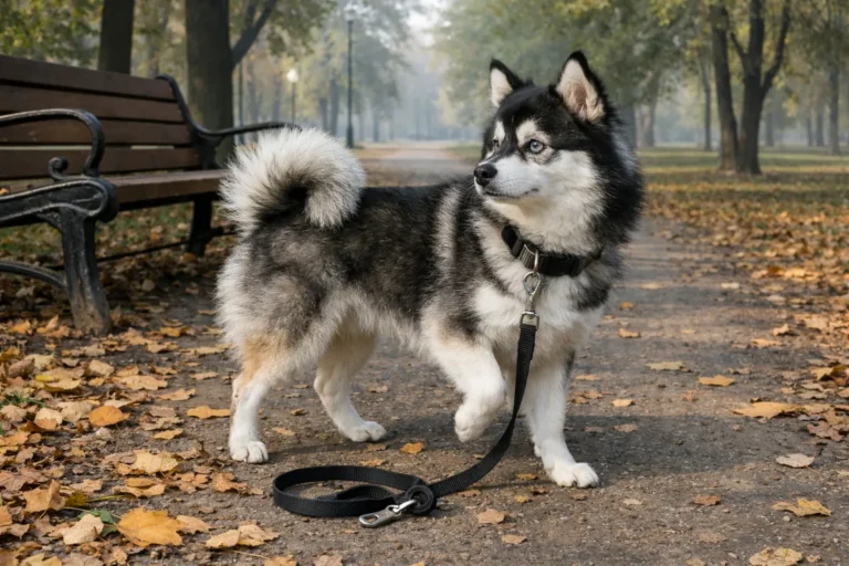 Впертий помскі на прогулянці